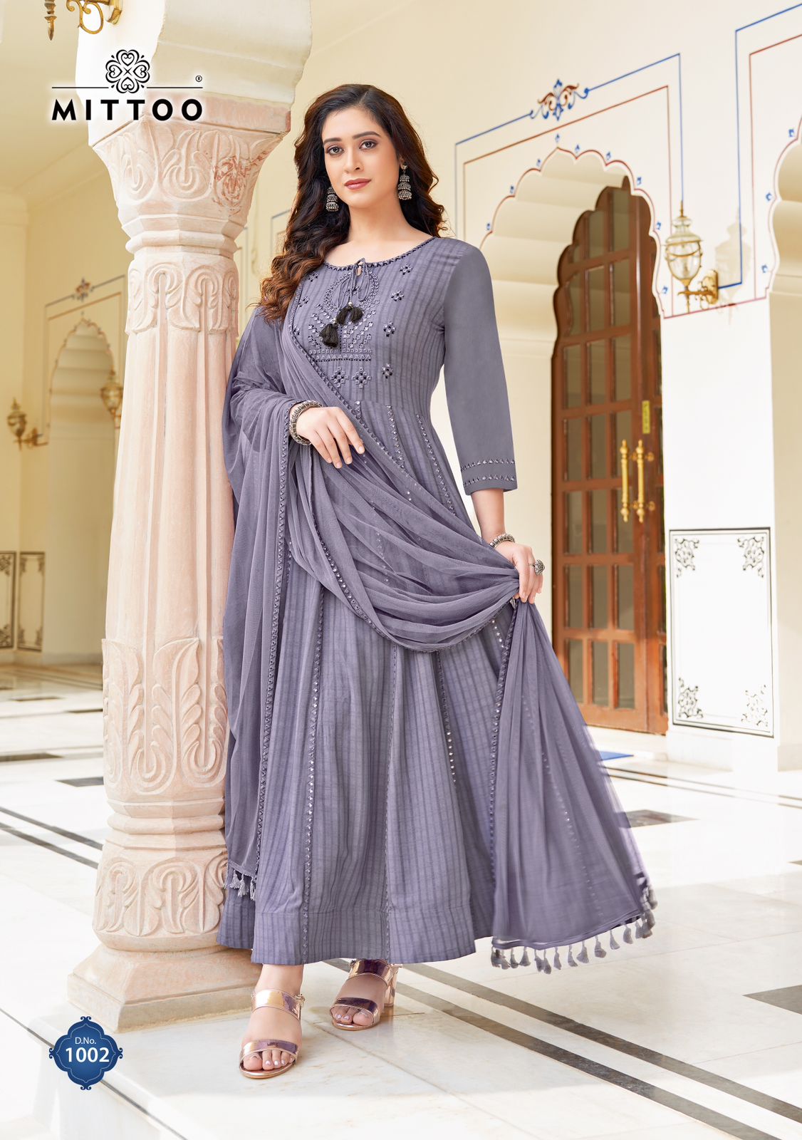 Saawariya By Mittoo Viscose Heavy Anarkali Kurtis With Dupatta Wholesale Price In Surat